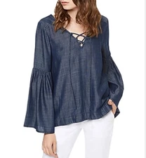 Sanctuary Clothing Womens Lila Knit Blouse