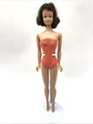 Vtg Midge Barbie Doll 1964 Brunette Freckles Mattel Blue Eyes #860 & Swimsuit