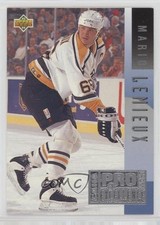 1993-94 Upper Deck CAHA Program of Excellence Mario Lemieux #E13 HOF 0c3