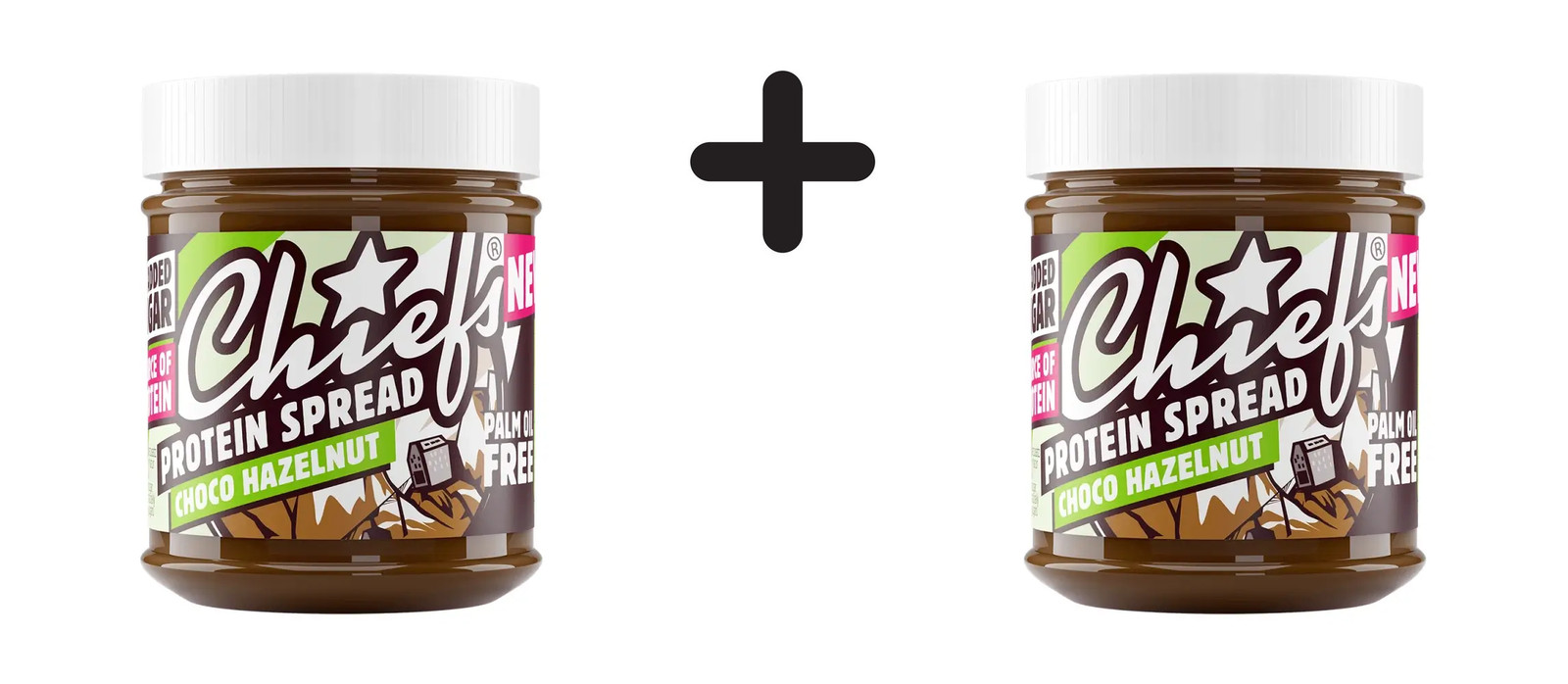 2 x Chiefs Protein Spread (1x200g) Choco Hazelnut (39,75 EUR/kg)
