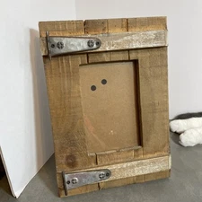 Stonebriar Collection Wooden Barn Door 5x7 Photo Picture Frame