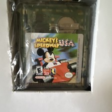 Mickey's Speedway USA Nintendo Game Boy Color w/ Box & Manual NTSC-U/C E