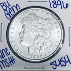 1896 BU UNCIRCULATED MORGAN SILVER DOLLAR AUTHENTIC U.S. MINT FREE SHIPPING 5454