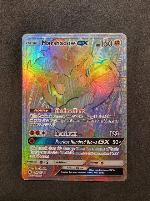 Marshadow GX #156 (Burning Shadows (2017))