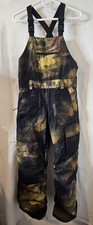 Volcom Snow Bib Youth Large 12 Camouflage Insulated Overall