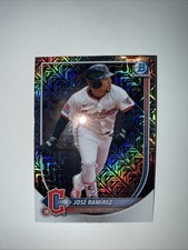 2025 Bowman Chrome - Jose Ramirez #21 Mega Box Mojo Refractor