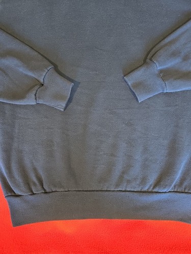 Vintage Gopher Sport Cat Pumpkin Fall Halloween Navy Sweatshirt Womens Sz Medium - Picture 15 of 17