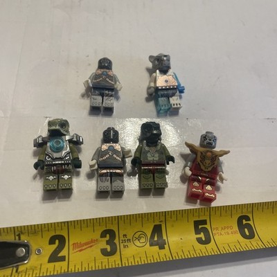 Lego Chima Lot 7 Minifigures Mostly Incomplete Figures