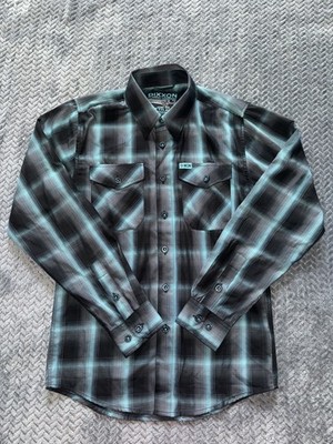 Dixxon Flannel Co. Men s The Diamond Flannel  Jacket Shirt Blue Plaid Size Xs
