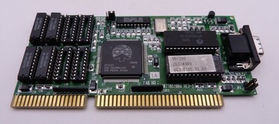    OAK     VD-200-5 OTI077 512KB 16-Bit ISA VGA Grafikkarte Retro PC
