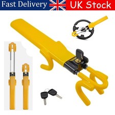 Car Steering Wheel Lock HEAVY DUTY High Security Anti Theft Hook Van Hook Crook