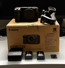 BODY ONLY Canon EOS C50 1 Extra Battery and 128GB Cfexpress type b card