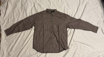 NWT Rag & Bone $258 Matthew Flannel Shirt In Brown Plaid Size: Medium