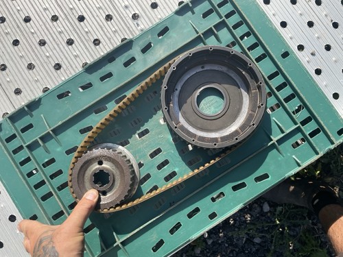 Triumph 650 500 Belt Drive Primary Kit As Shown Used Very Good