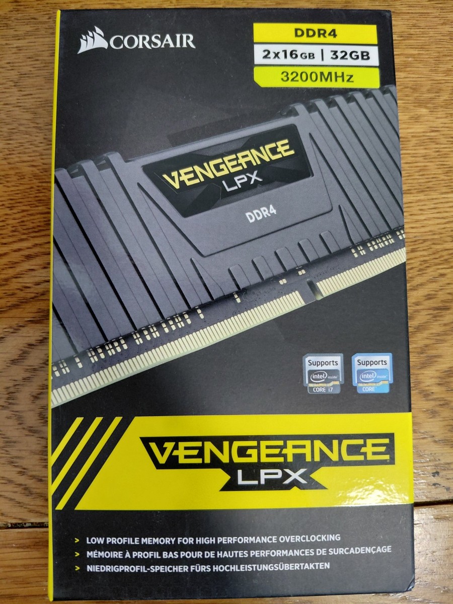 Corsair Vengeance LPX 3200MHz 16GB DDR4 DRAM - 2 Pieces