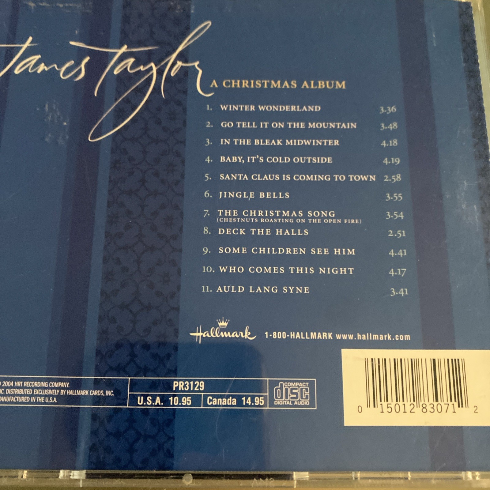 James Taylor 6 💽LOT: Greatest Hits, 2-Christmas, October Rd, Covers, I’m Here thumbnail 5
