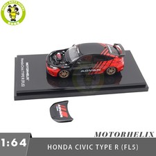 1/64 MOTORHELIX Honda Civic TYPE R (FL5) Advan Livery Diecast Model Toy Car