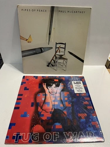 - Paul McCartney Lot Of 2 Vinyl Album Record Lp’s 70 - 80’s Music