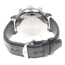 IWC PORTOFINO IW391036 Chronograph Day-Date Automatic 42mm SS Leather Navy #C242 2