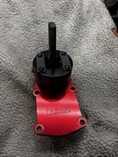 Tremec Engraved 6-Bolt Red Anodized Free Throw Shifter Base – T56/TR6060 OEM