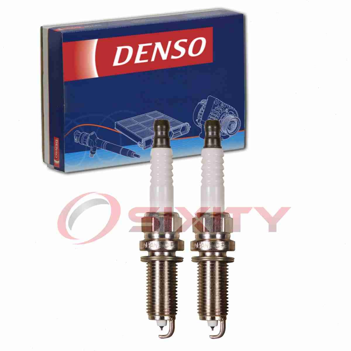 2 pc DENSO 3442 Spark Plugs for XP5683DP2 XP5683 LR0 32080 FXE22HR11 bc