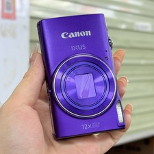Canon PowerShot ELPH 360 HS/ IXUS 285 12X Zoom Digital Camera Purple w/SD Card