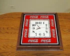 Vintage Collectible 1990s Hanover Quartz COCA-COLA WALL CLOCK (For Repair)