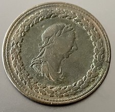 1812 Token of Lower Canada : Tiffin Token Half Penny copper