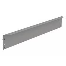 Tennsco Lra-24 Shelf Support 24In, End Support, Med Gray