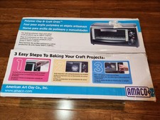 NEW AMACO Countertop Craft/Clay Oven Black 12505P Polymer Clay & Craft Oven