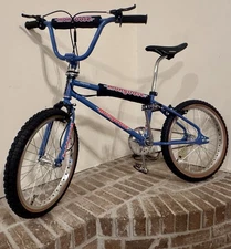1986 Mongoose Expert Vintage BMX Bike 20” Blue