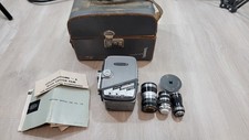Yashica 8mm Vintage Movie Camera -2 Yashica Cine Lenses 1.4/38mm + 1.4/13mm