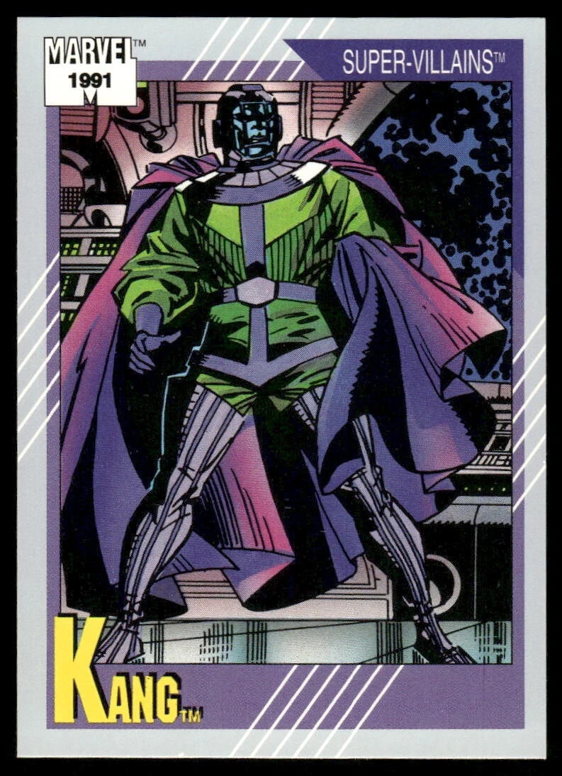 Kang #81 Marvel 1991 Universe trading card — raw and PSA graded price guide