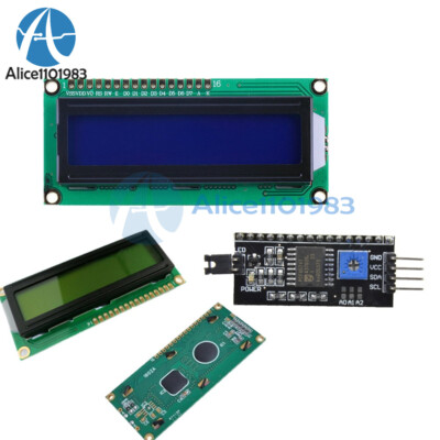 LCD Display LCM blue blacklight Character 1602 16x2 HD44780 3.3V 5V Raspberry Pi