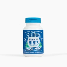 Zellie's | 100% Xylitol Sugar Free Cool Mint Breath Mints | Non-GMO, Low-Calorie