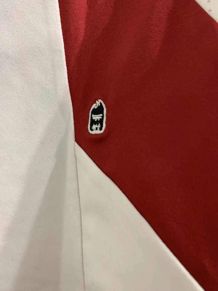 Tanque de ciclismo DUC rojo/blanco S/med? Etiquetas sin talla Ver fotos para medidas Foto 3 de 4