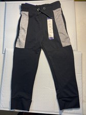 VINTAGE EXPRESS SWEATPANTS Black  Gray KIDS SZ 10 Unisex NWT SKU A82
