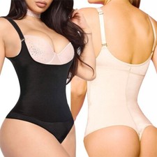 Fajas Reductoras Colombianas Waist Trainer Body Shaper Bodysuit Thong Shapewear