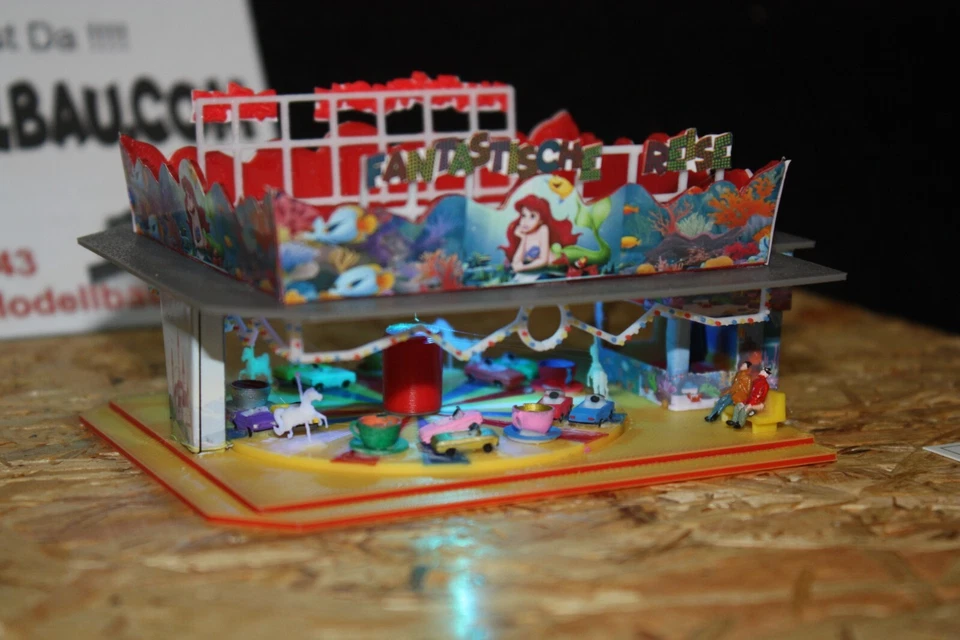 Fantastische Reise Spur HO Fahrgeschäft 1:87