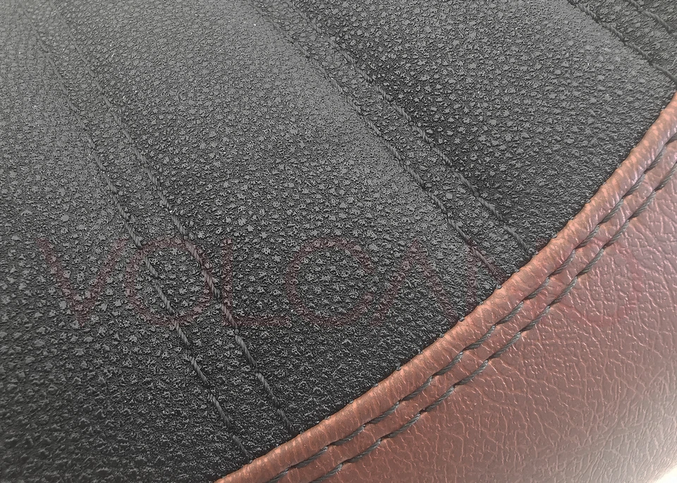 Fit Yamaha Xsr 900 2016-2020 Volcano Design SEAT COVER Brown Y023A99 Anti Slip - Image 3 of 3