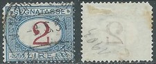 1903 REGNO SEGNATASSE USATO 2