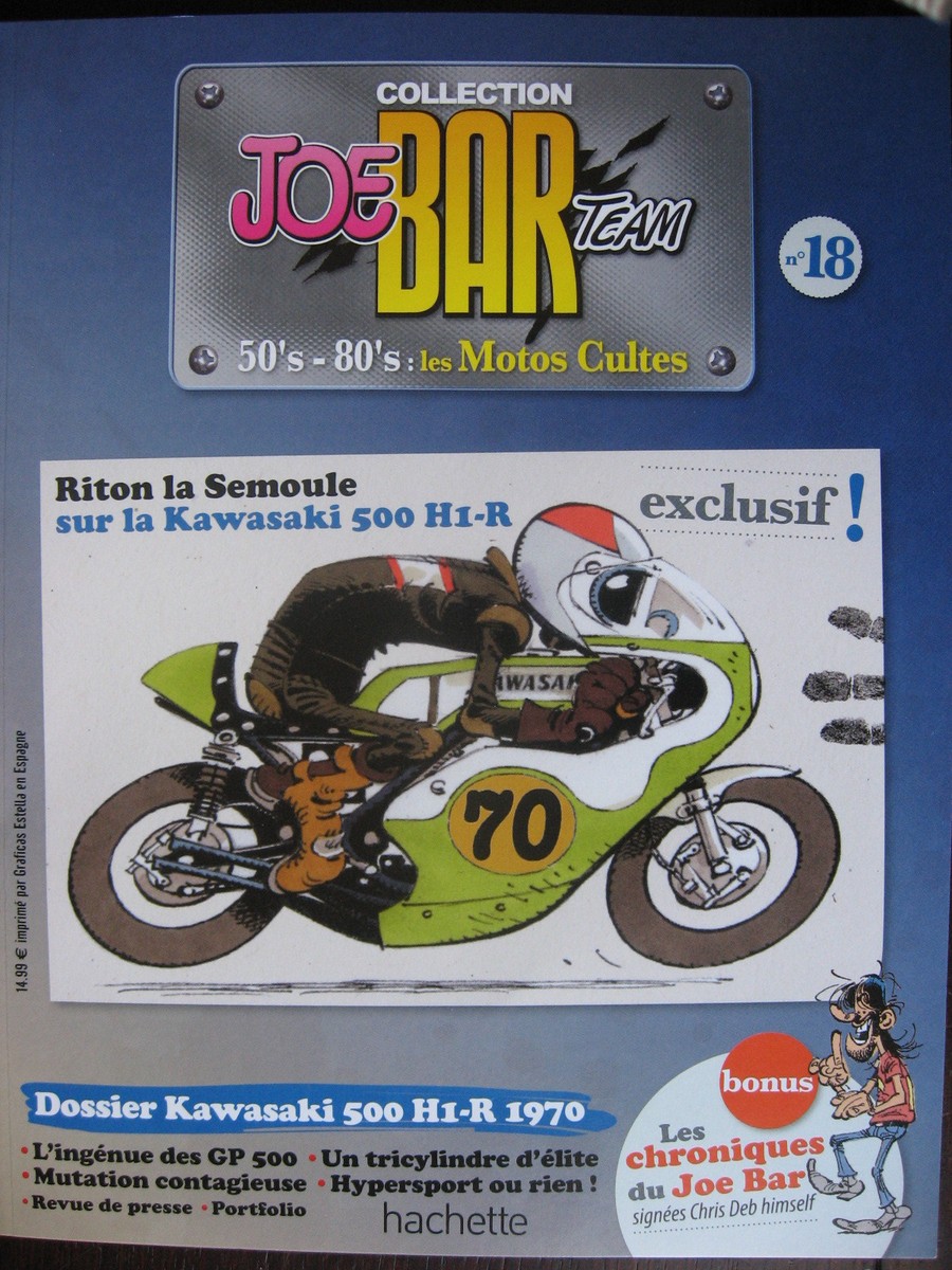 オートバイ・バイク JOE BAR TEAM Kawasaki 500 SERIE 2 MOTO JOE BAR