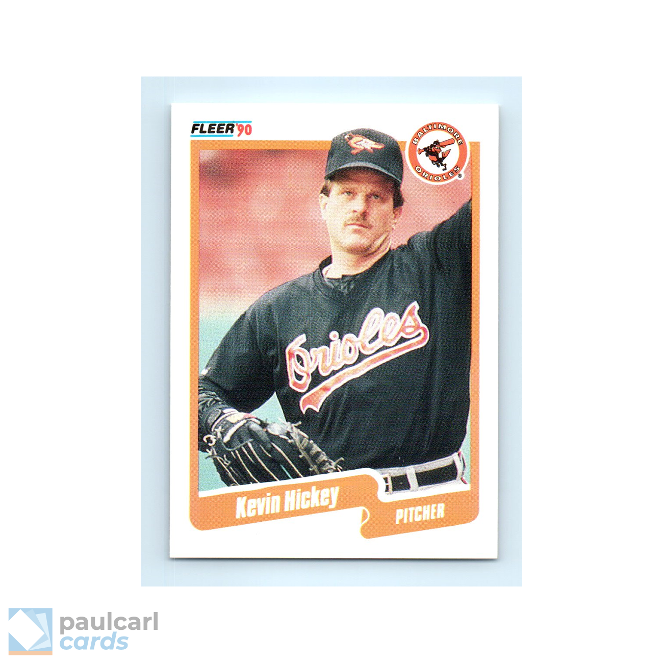 1990 Fleer #178 Kevin Hickey Baseball Card | eBay