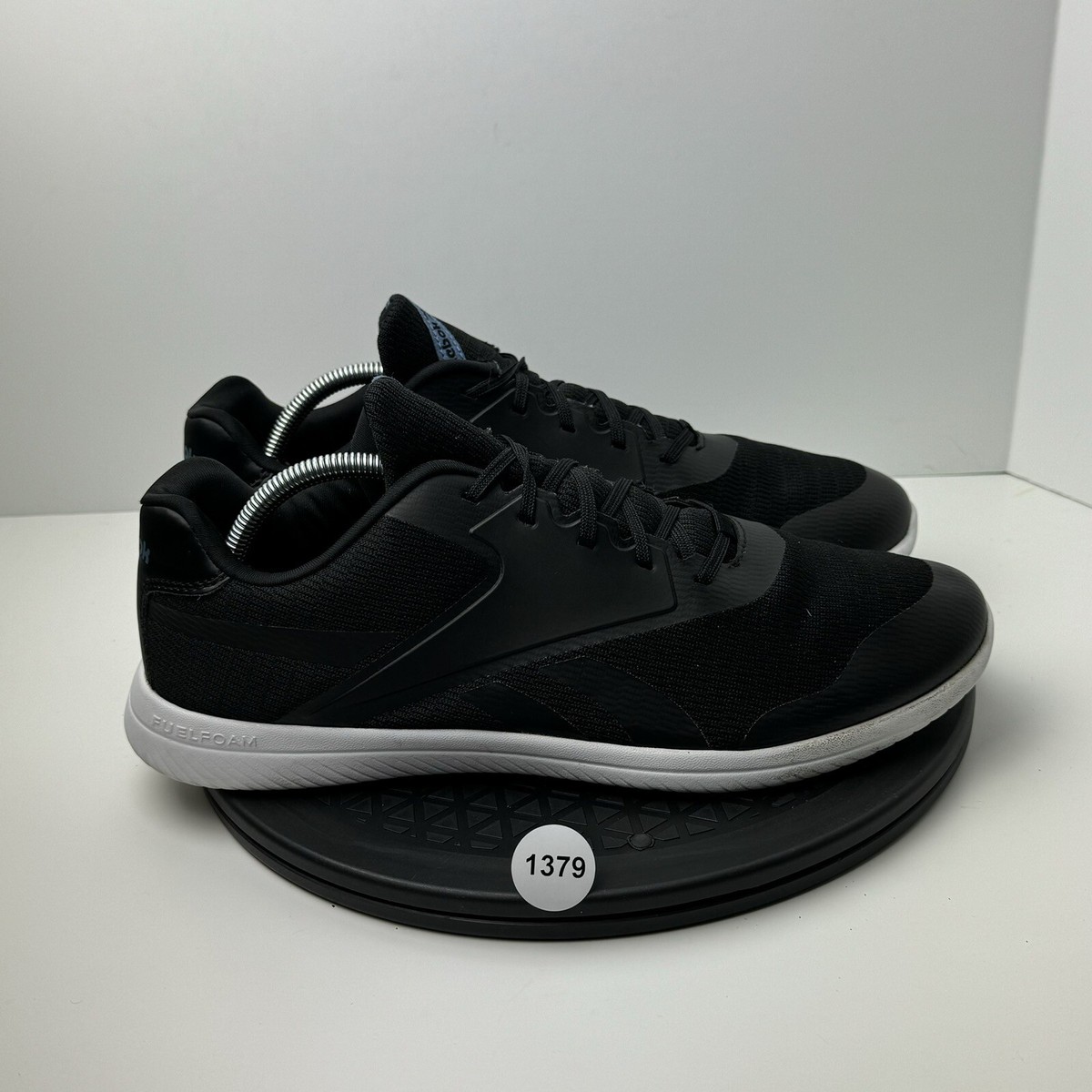 のい Reebok Stridium Mens Size 11 H01605 Black Athletic Sneakers | eBay
