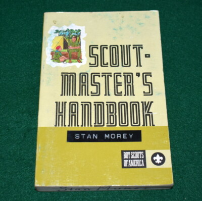 BOY SCOUT 1972 SCOUTMASTER'S HANDBOOK - 6th EDITION - FIRST PRINTING