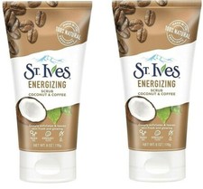 ST.IVES Energizing Skin Coconut  Coffee SCRUB 2 X 170gm / 6 . oz