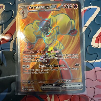 Pokemon Card - Black Star Promo SVP125 - ARMAROUGE EX (holo-foil) - NM/Mint
