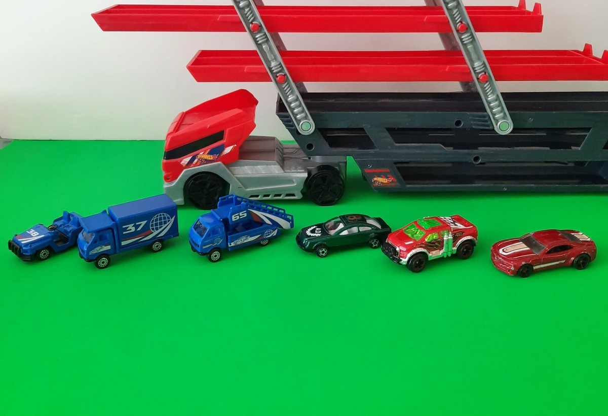 Hot Wheels Mega Hauler-Holds 50 cars - CKC09 Mattel | eBay