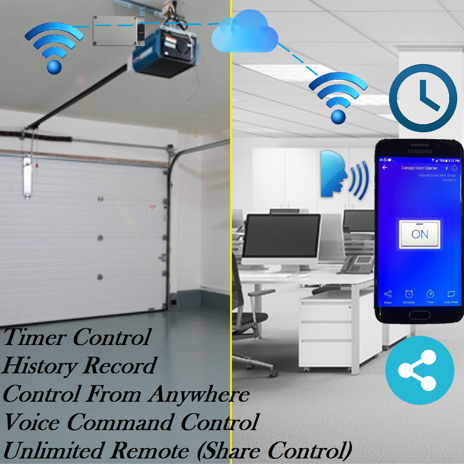 Universal Garage Door Opener Remotes mighty mule Allister Horman Marantec Martin eBay