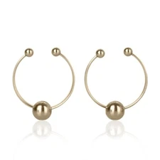 Clip-on Non Piercing Gold Nipple Rings Body Jewelry Body Decoration
